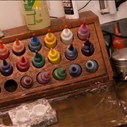Picture Of Different Inks In A Tattoo Shop