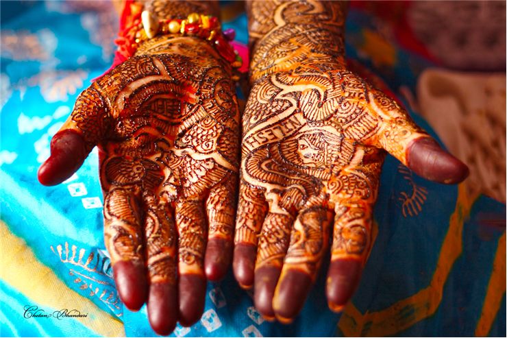 Picture Of Mehandi Hands