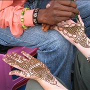 Picture Of Mehndi Applier Henna Tattoos